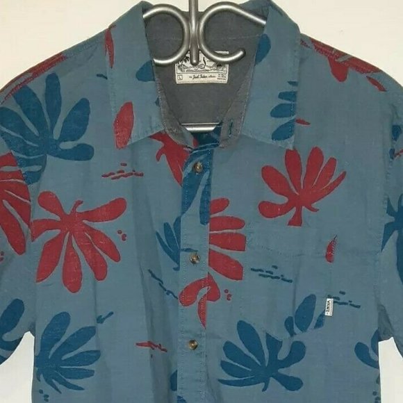 VANS Joel Tudor Collection Hawaiian Shirt Large
